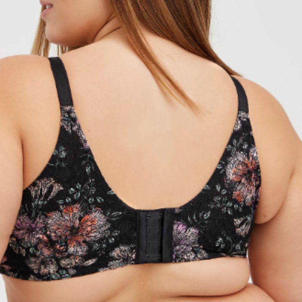 NWT Floral Everyday wire-free bra with back smoothing - Picture 4 of 6